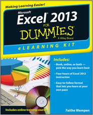 Excel 2013 eLearning Kit For Dummies from Wiley