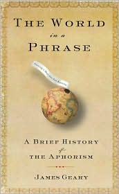 World in a Phrase by James Geary: Book Cover