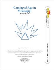 Coming of Age in Mississippi (SparkNotes Literature Guide Series) by Anne Moody: Download Cover