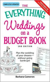 Everything Weddings on a Budget Book by Barbara Cameron: Book Cover