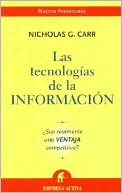 Tecnologias de la Informacion by Nicholas Carr: Book Cover