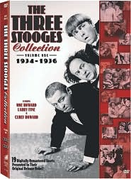 The Three Stooges Collection, Volume 1, 1934-1936 with The Three Stooges: DVD Cover