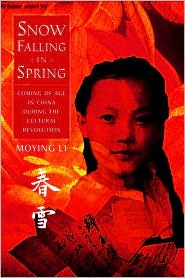 Snow Falling in Spring by Moying Li: Book Cover