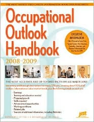 Occupational Outlook Handbook, 2008-2009 by US Department of Labor: Book Cover