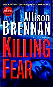 Killing Fear by Allison Brennan: Book Cover