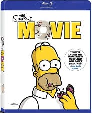 The Simpsons Movie with Dan Castellaneta: Blu-ray Cover