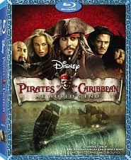 Pirates of the Caribbean: At World's End with Johnny Depp: Blu-ray Cover