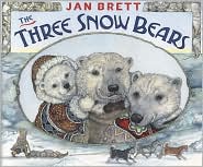 The Three Snow Bears by Jan Brett: Book Cover