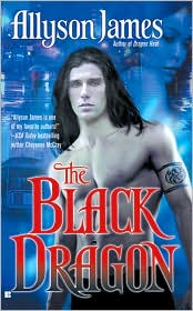 The Black Dragon by Allyson James: Book Cover