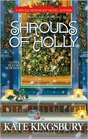 Shrouds of Holly by Kate Kingsbury: Book Cover