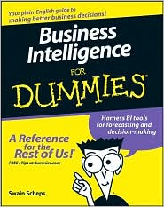 Business Intelligence For Dummies by Swain Scheps: Book Cover