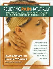 Relieving Pain Naturally by Sylvia Goldfarb: Book Cover
