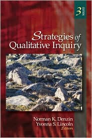Strategies of Qualitative Inquiry, 3rd Edition by Norman K. Denzin: Book Cover