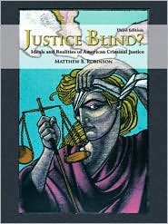 Justice Blind? by Matt Robinson: Book Cover