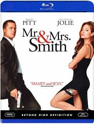 Mr. & Mrs. Smith with Brad Pitt: Blu-ray Cover