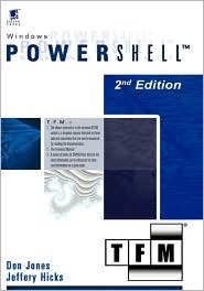 Windows Powershell V1.0 by Don Jones: Book Cover