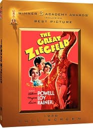 The Great Ziegfeld with William Powell: DVD Cover