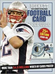 Beckett Football Price Guide #25 by Dan Hitt: Book Cover