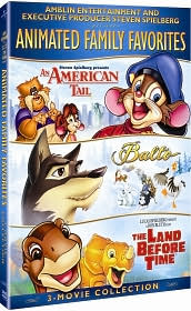 Animated Family Favorites with Steven Spielberg: DVD Cover