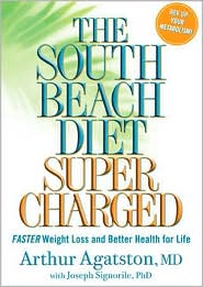 The South Beach Diet Supercharged by Arthur Agatston: Book Cover