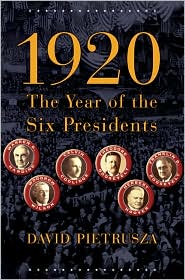 1920 by David Pietrusza: Book Cover