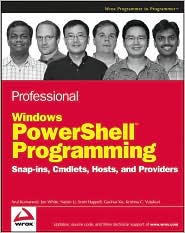 Professional Windows PowerShell Programming by Arul Kumaravel: Book Cover
