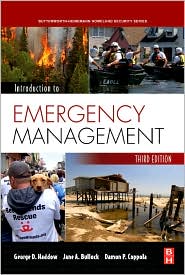 Introduction to Emergency Management by George Haddow: Book Cover