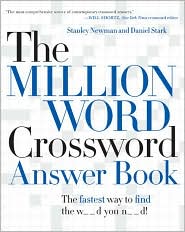 Million Word Crossword Answer Book by Stanley Newman: Book Cover