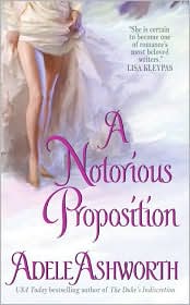 A Notorious Proposition by Adele Ashworth: Book Cover