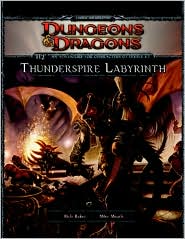 Thunderspire Labyrinth by Richard Baker: Book Cover