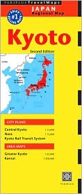 Kyoto Travel Map by Periplus Editions: Item Cover
