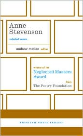 Selected Poems by Anne Stevenson: Book Cover