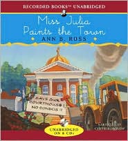 Miss Julia Paints the Town by Ann B. Ross: CD Audiobook Cover