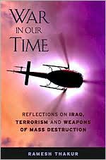 War in Our Time by Ramesh. Thakur: Book Cover