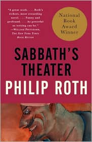 Sabbath's Theater by Philip Roth: Book Cover