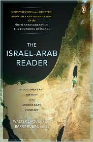 The Israel-Arab Reader by Walter Laqueur: Book Cover