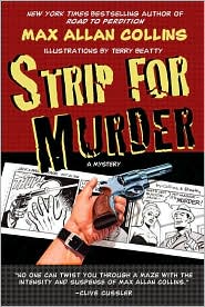 Strip for Murder by Max Allan Collins: Book Cover