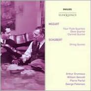 Mozart: Flute Quartets; Oboe Quartet; Clarinet Quintet; Schubert: String Quintet by Arthur Grumiaux: CD Cover