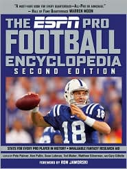 The ESPN Pro Football Encyclopedia, Second Edition by Pete Palmer: Book Cover