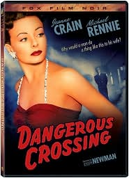 Dangerous Crossing with Jeanne Crain: DVD Cover