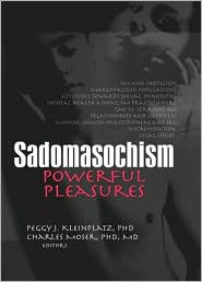 Sadomasochism by Charles Moser: Book Cover