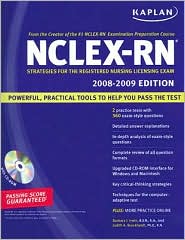 Kaplan NCLEX-RN Exam 2008-2009 with CD-ROM by Barbara Irwin: Book Cover