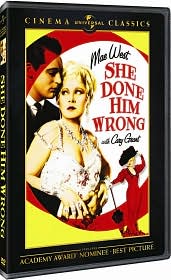 She Done Him Wrong with Mae West: DVD Cover