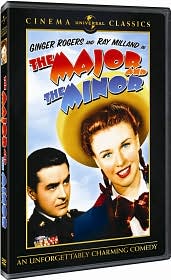 The Major and the Minor with Ginger Rogers: DVD Cover