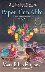 Paper-Thin Alibi by Mary Ellen Hughes: Book Cover