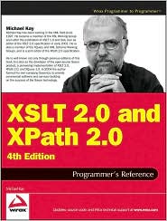 XSLT 2.0 and XPath 2.0 Programmer's Reference by Michael Kay: Book Cover