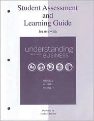 Student Assessment and Learning Guide for Use with Understanding Business by Barbara Barrett: Book Cover