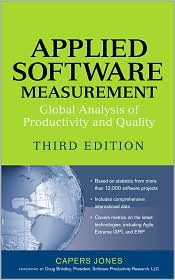 Applied Software Measurement by Capers Jones: Book Cover