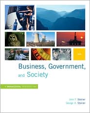 Business, Government and Society by John F. Steiner: Book Cover