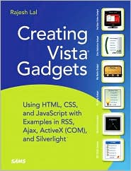 Creating Vista Gadgets by Rajesh Lal: Book Cover